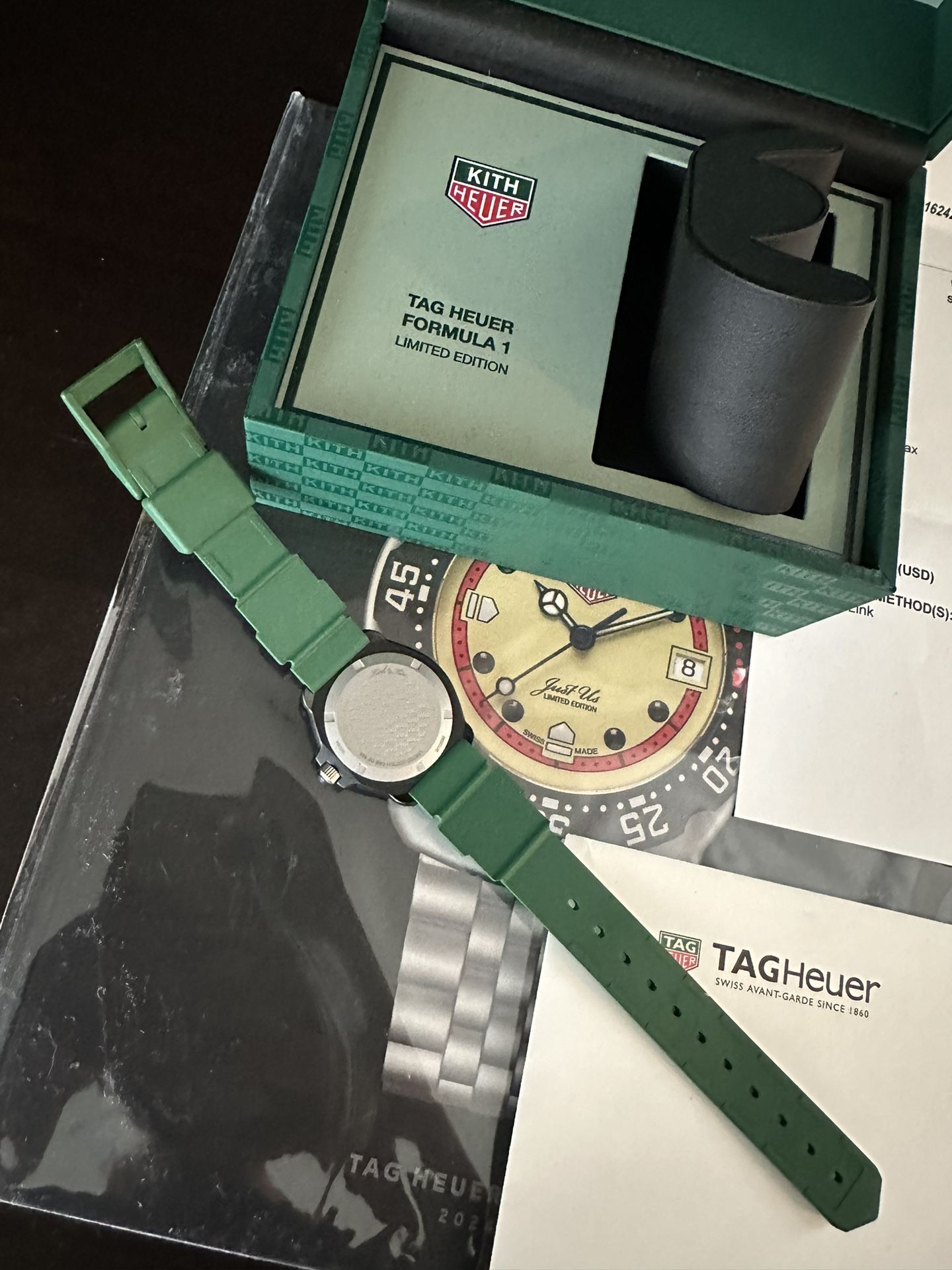 TAG Heuer X Kith Formula 1 Limited Edition Watch - photo 3