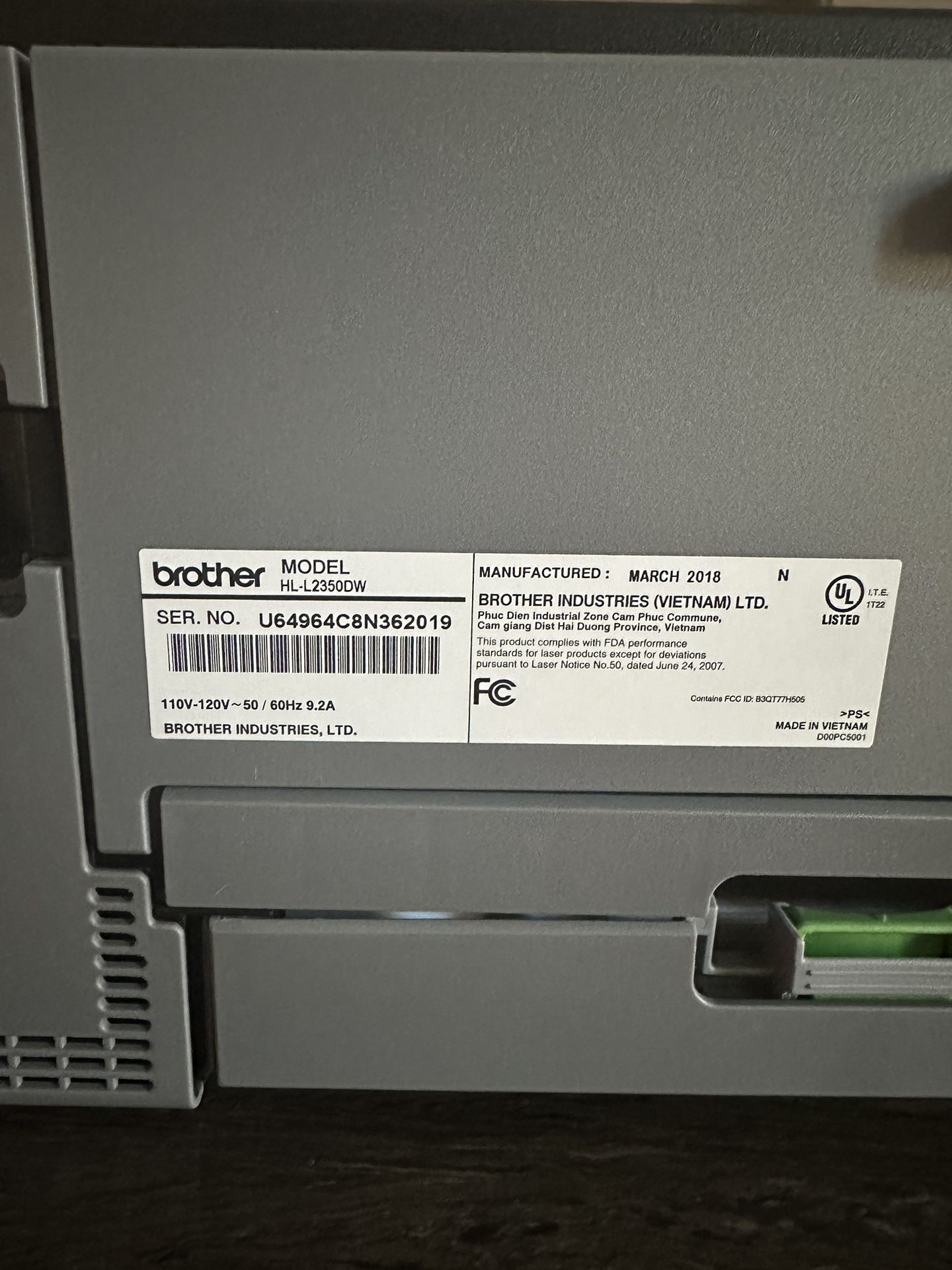 Brother L2350DW Wireless Printing, Duplex Two-Sided Printing - photo 2