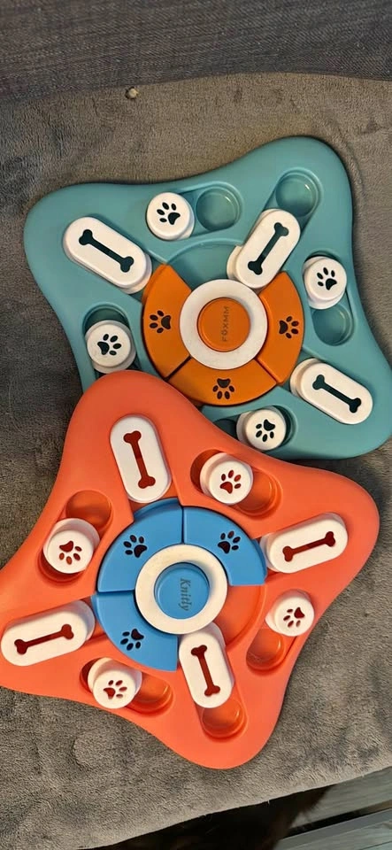 2 for 1 Treat / Kibble Toy Dispenser for Pets