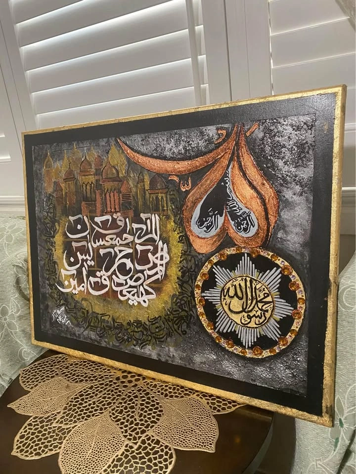 Brand New Handmade Canvas Art