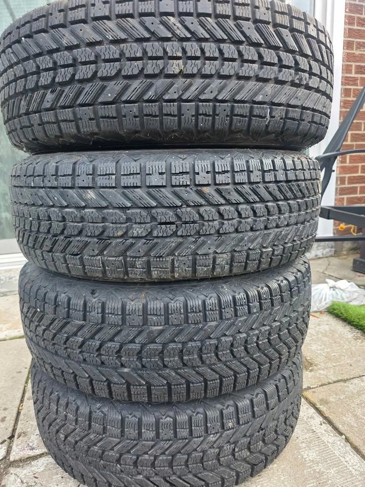 215/70R16 Firestone Winter Tires on Rims - Set of 4 - photo 5
