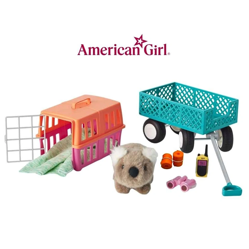 Retired American Girl Kira Bailey Wildlife Rescue Set - Like New