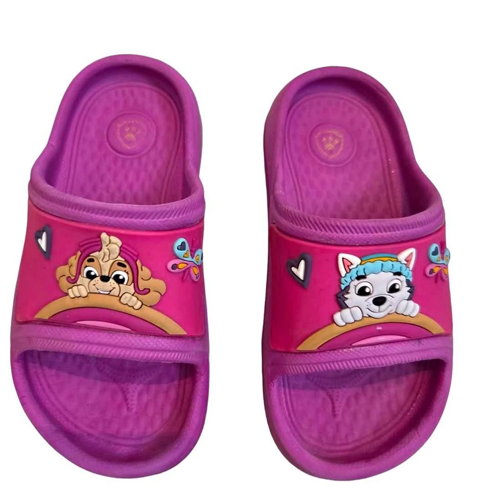 Paw Patrol Toddler Girl Slides - Size 9