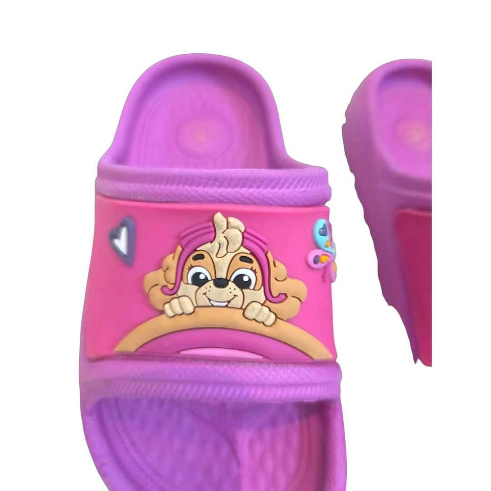 Paw Patrol Toddler Girl Slides - Size 9 - photo 3