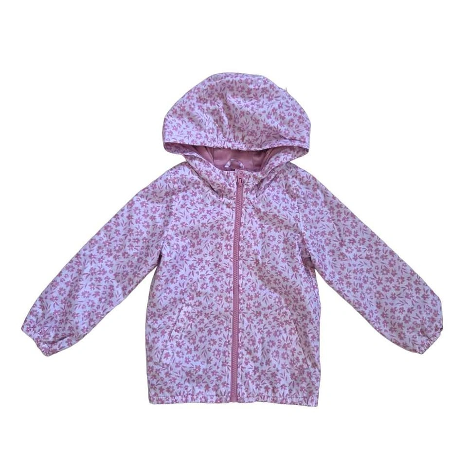NEW Carter's Child of Mine 3T Lilac Floral Windbreaker Jacket - photo 3
