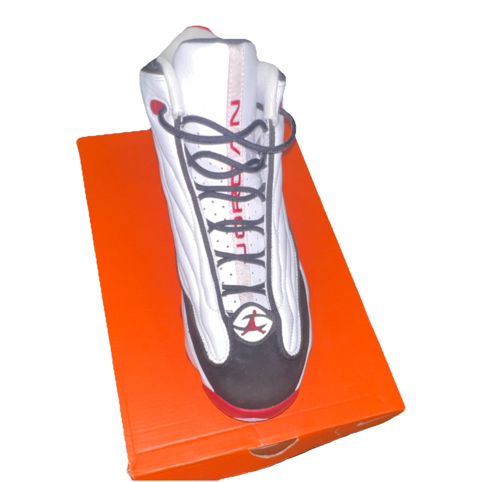Jordan Pro Strong White Black Gym Red DC8418-116 Men's Athletic