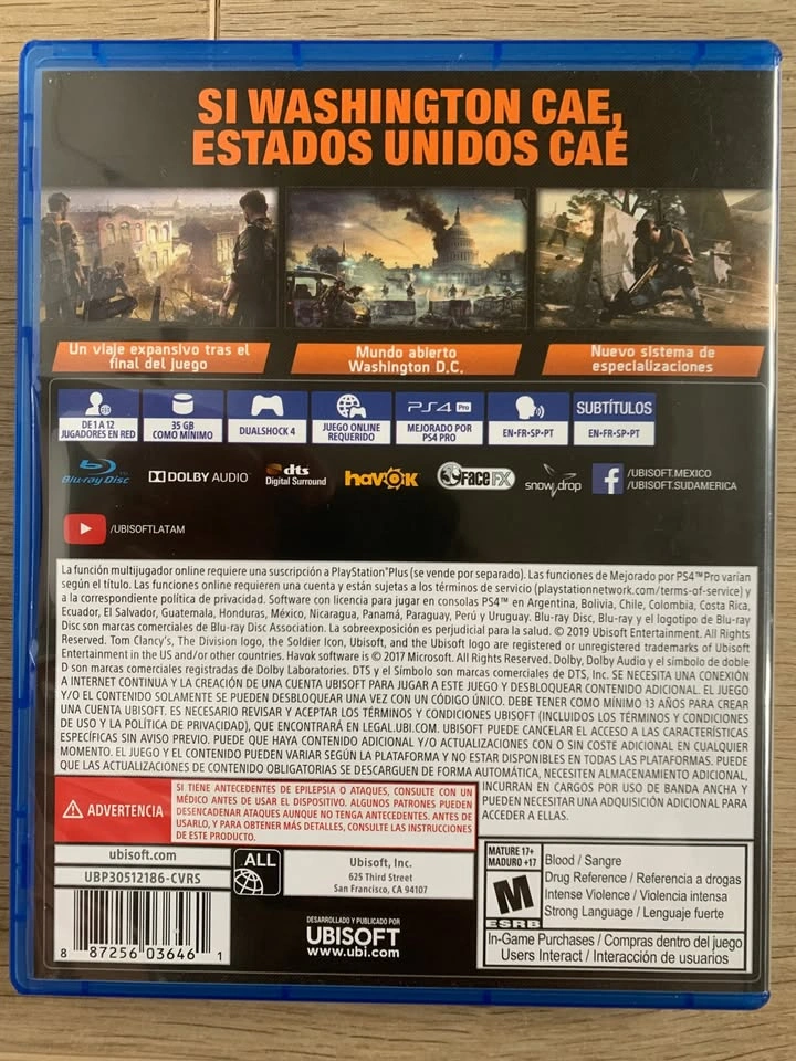 Brand New PS4 Tom Clancy's The Division 2 - photo 3