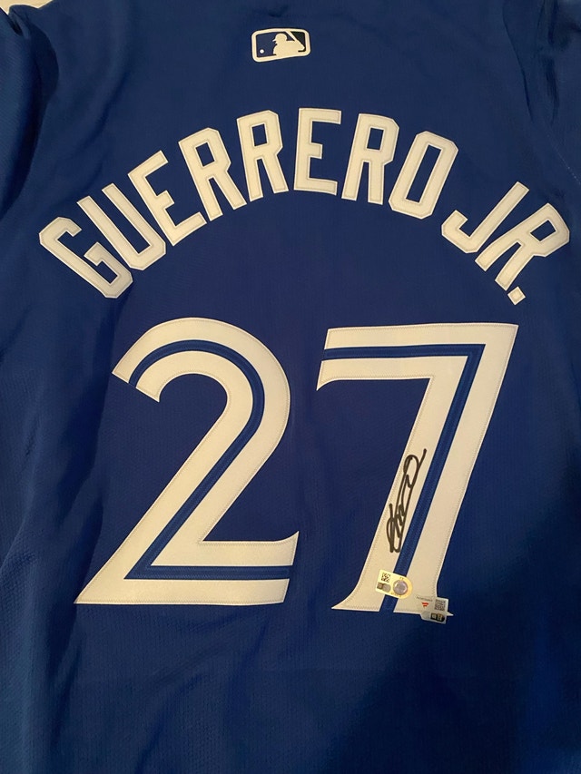 Vladimir Guerrero Jr Signed Jersey