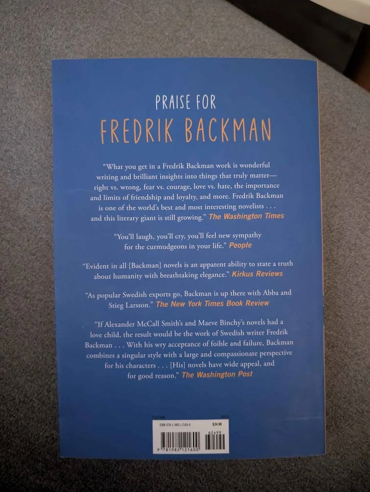 Anxious People by Fredrik Backman - A Novel - photo 2