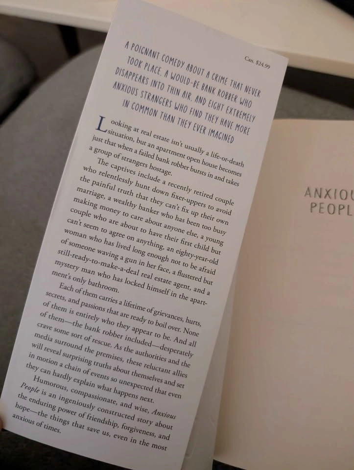 Anxious People by Fredrik Backman - A Novel - photo 3
