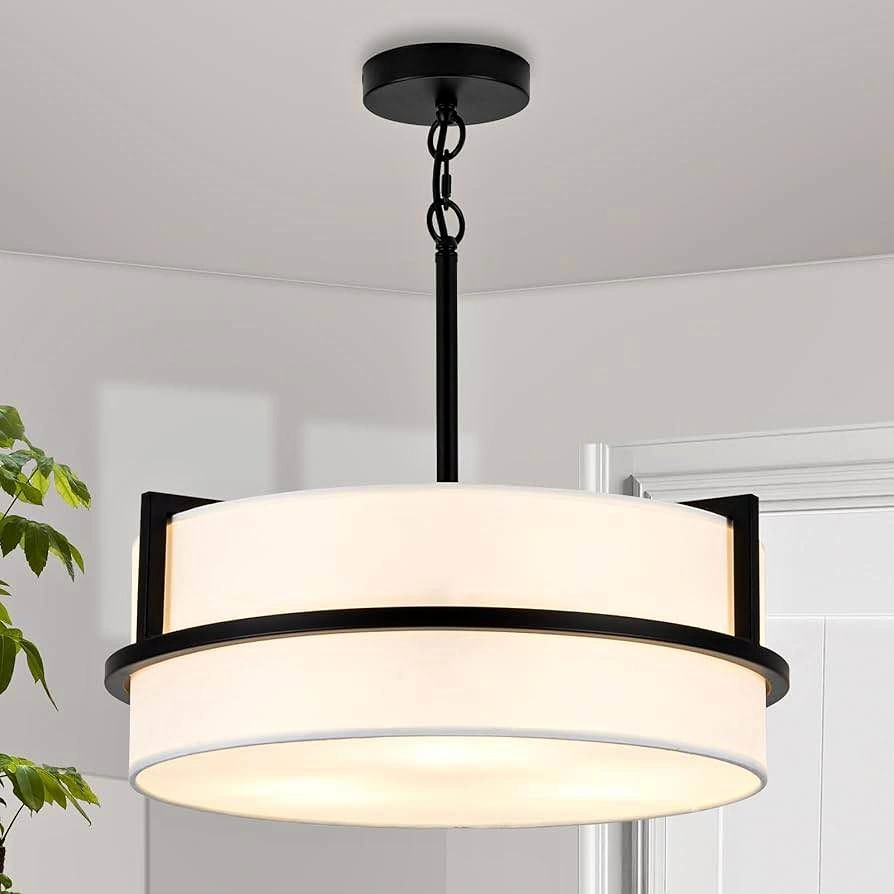 DWLGIGH Modern Drum Chandelier