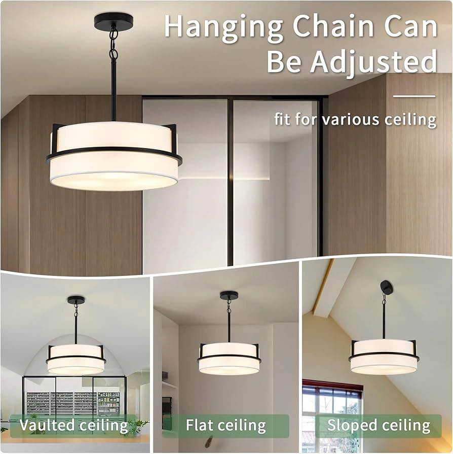 DWLGIGH Modern Drum Chandelier - photo 5