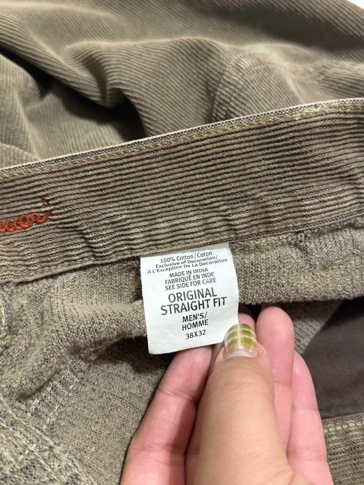 Eddie Bauer Corduroy Pants Mens 38x32 Brown - photo 4