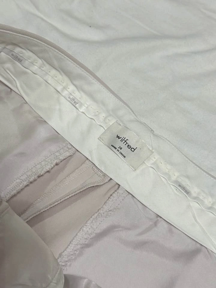 Aritzia Effortless Pants Cropped - Light Pink - photo 3