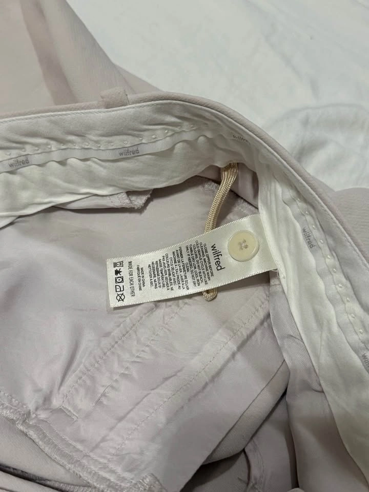 Aritzia Effortless Pants Cropped - Light Pink - photo 4