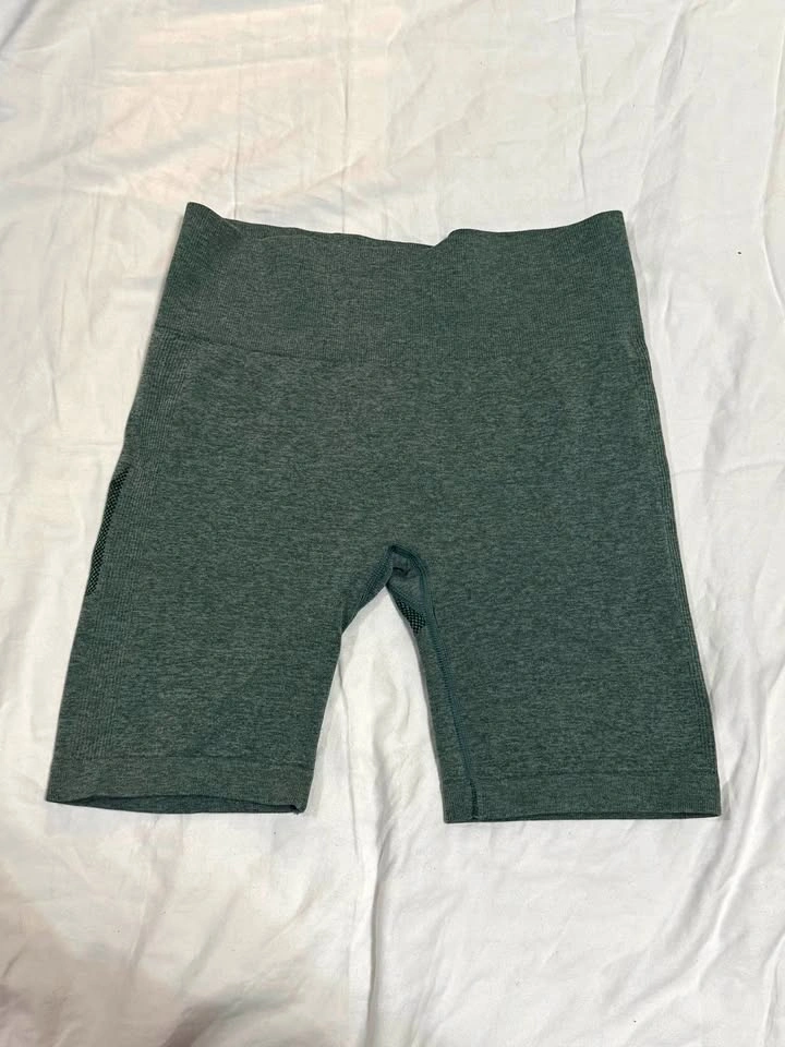Biker Shorts Butt Scrunch - Teal