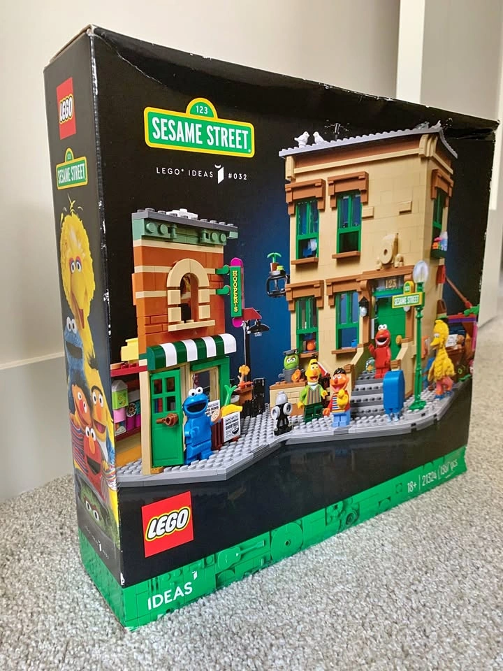 LEGO Ideas Sesame Street 123 Building Set #21324