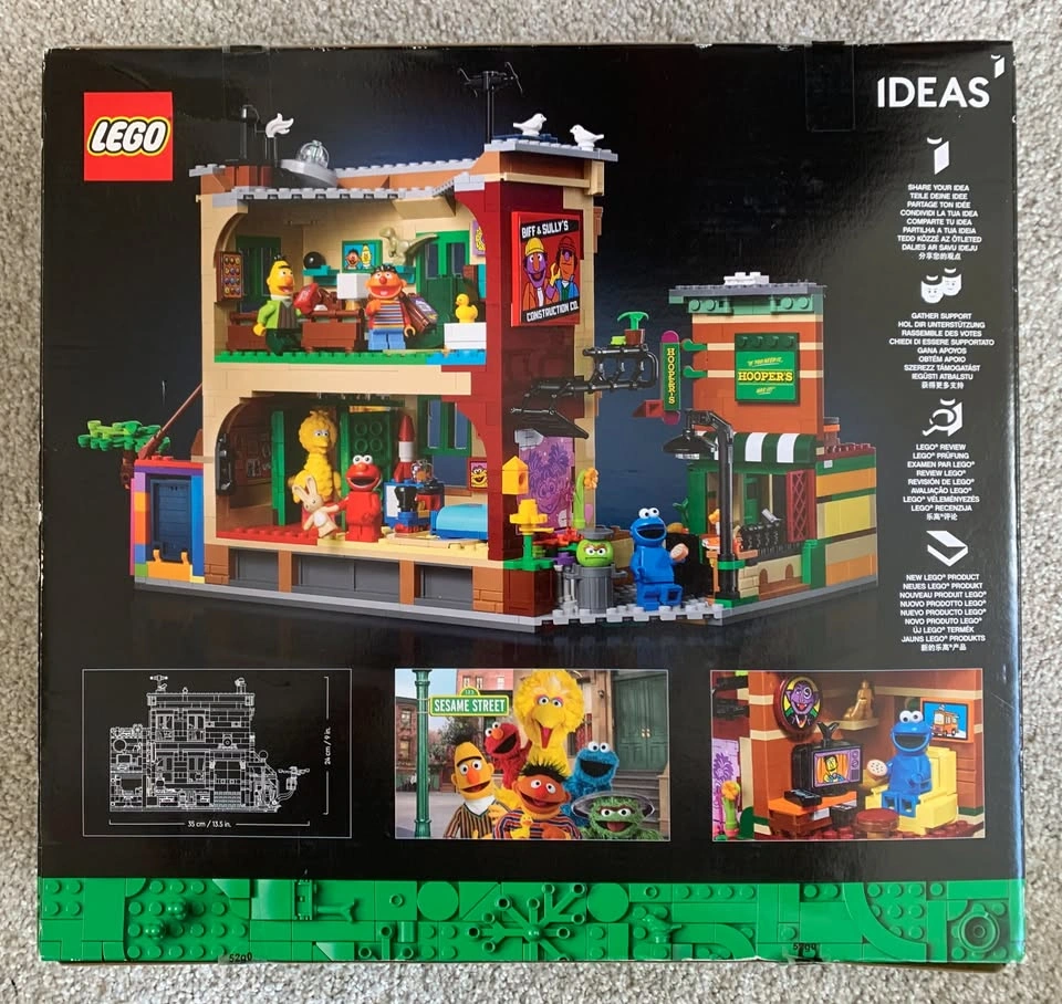 LEGO Ideas Sesame Street 123 Building Set #21324 - photo 3