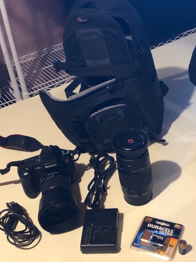 Sony DSLR Camera & Accessories
