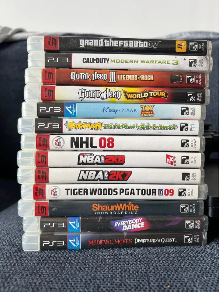 PS3 Console, Controller & Games Bundle - photo 3