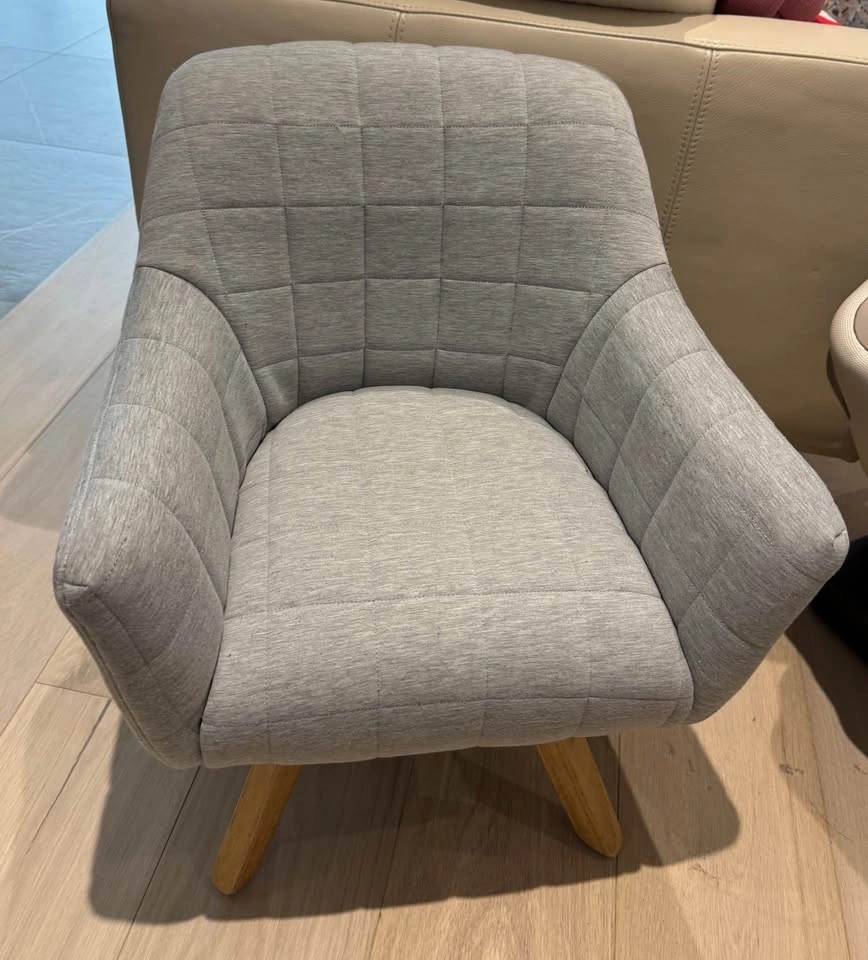 Grey arm chair for kids - photo 2