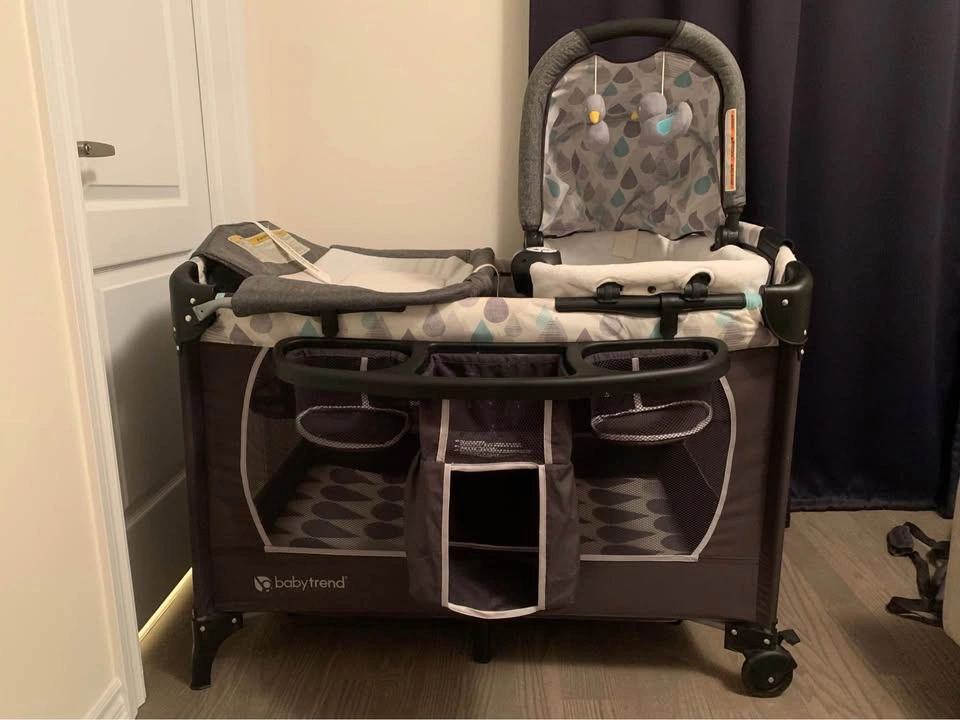 Baby Trend Playpen with Bassinet and Changer