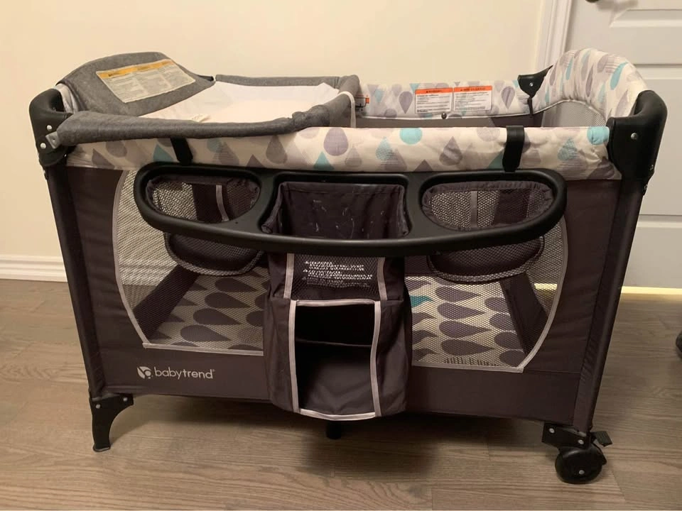 Baby Trend Playpen with Bassinet and Changer - photo 3