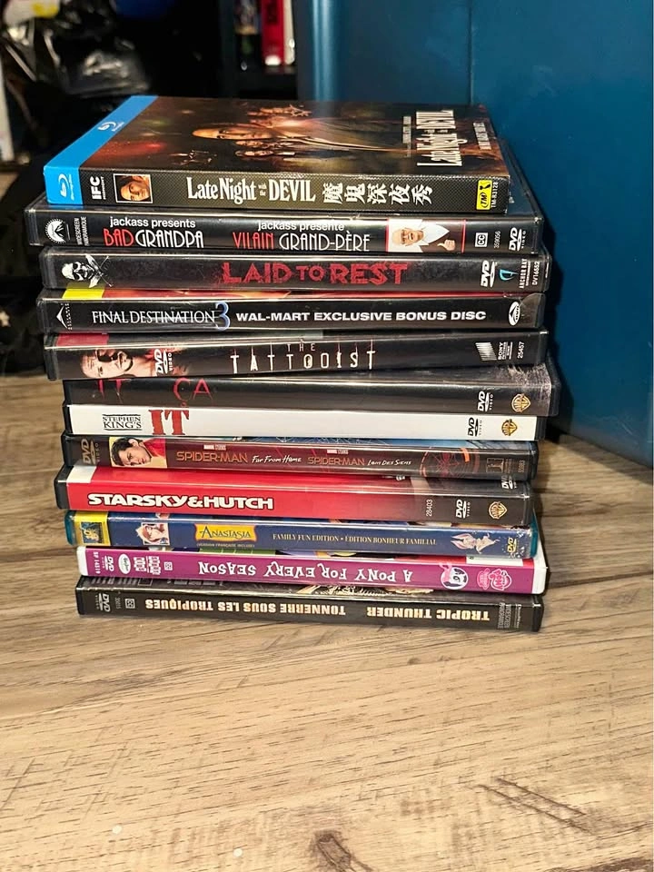 A small lot of very cool and good movies.