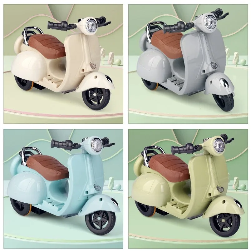 Scooter/Motorcycle for Labubu Doll with Light and Music image indicator(2)