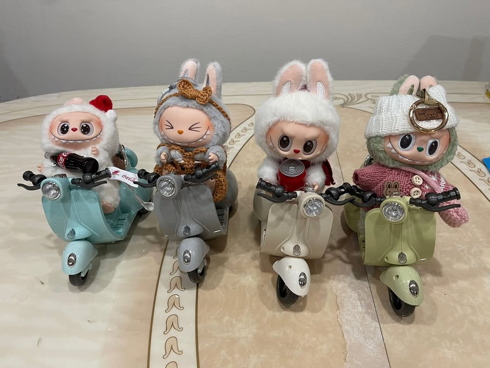 Scooter/Motorcycle for Labubu Doll with Light and Music - photo 4