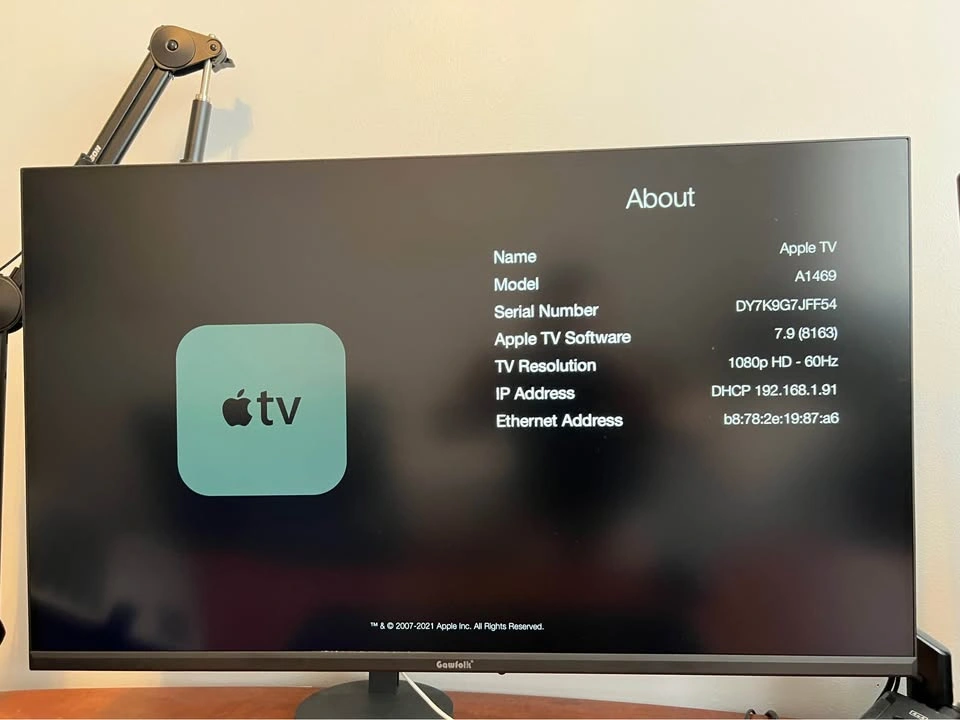 Apple TV 3 with 2 remotes - photo 2