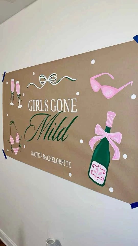 Hand painted event banners! Order yours now