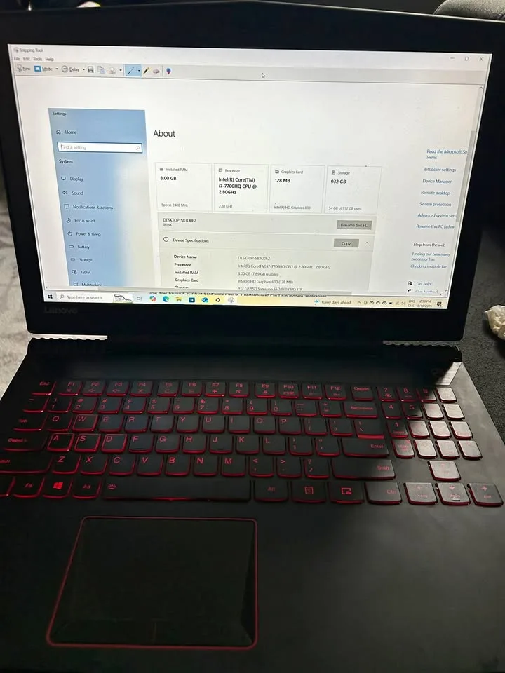 Lenovo Legion y520-15ikbn thumbnail