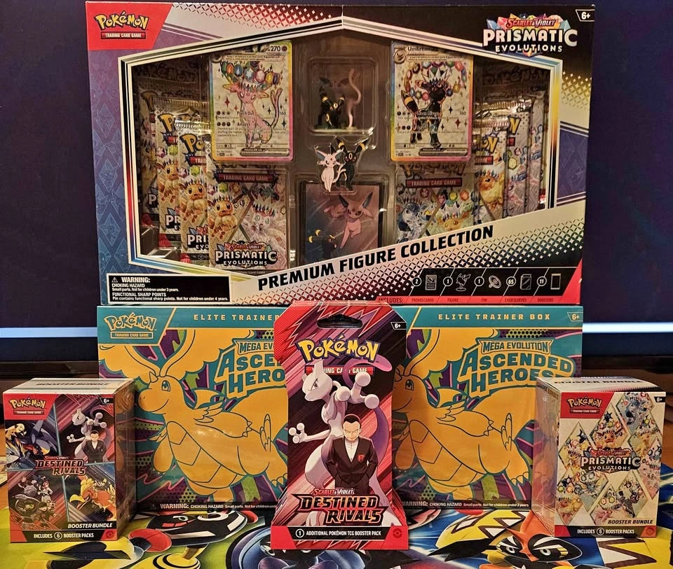 Pokemon TCG - Ascended Heroes, Destined Rivals & Prismatic Evolu