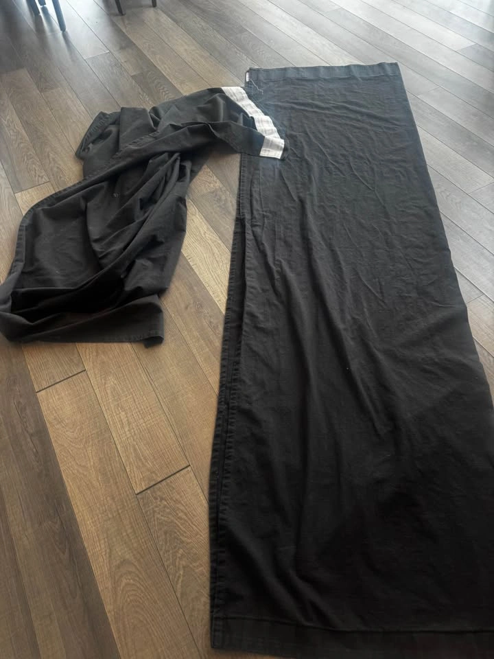 Stylish Dark Grey Curtains (Pair) - photo 5