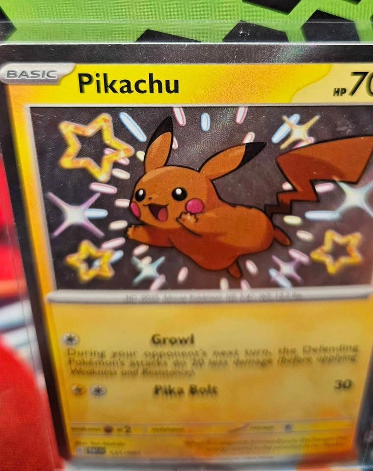 Shiny Pikachu - Paldean Fates - Pokemon TCG - photo 2