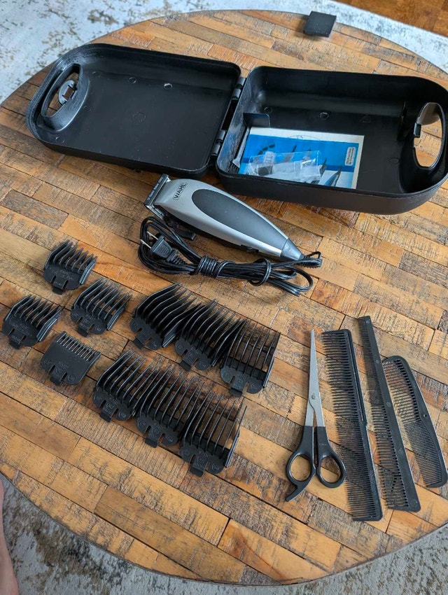 Wahl Corded Hair Clipper Set – 20+ Pieces, For Parts/Repair
