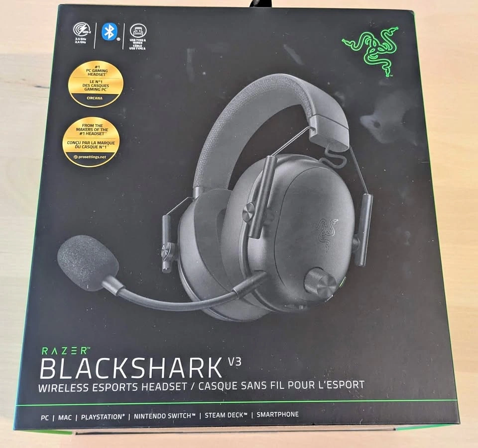 Razer BlackShark V3 Wireless Gaming Headset – Like New – PC / PS
