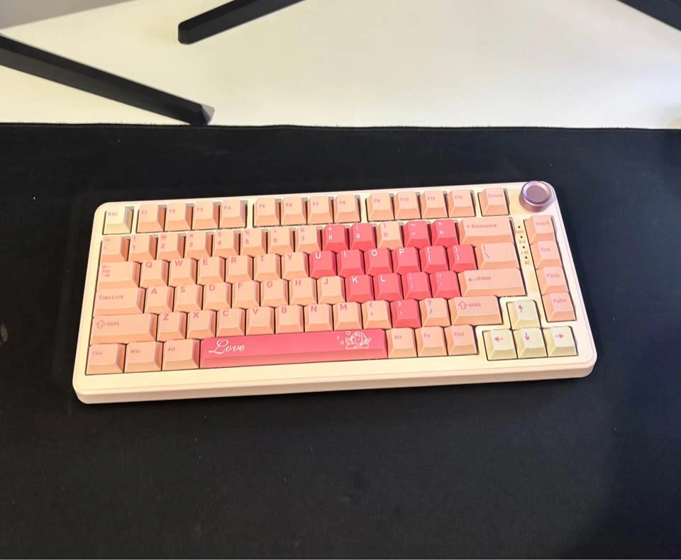 YUNZII B75 PRO Wireless Keyboard (Pink) - photo 2