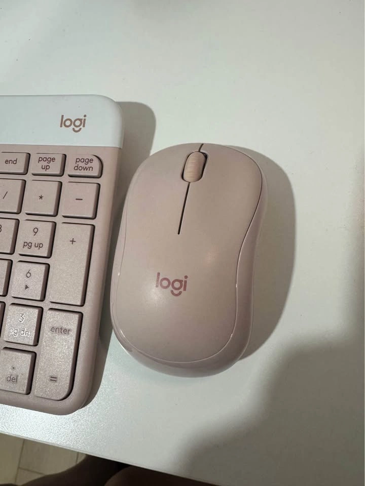 Logitech Pink Wireless Keyboard and Mouse Set - photo 3