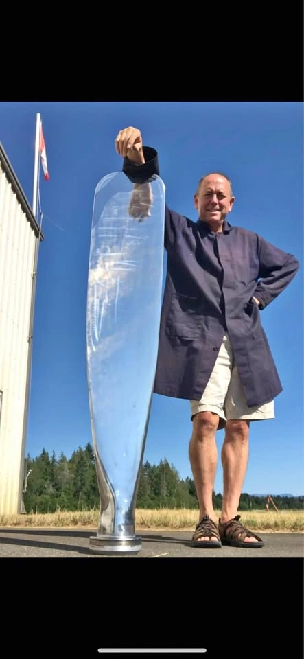 Polished Propeller - T-28 Hamilton Standard 57"