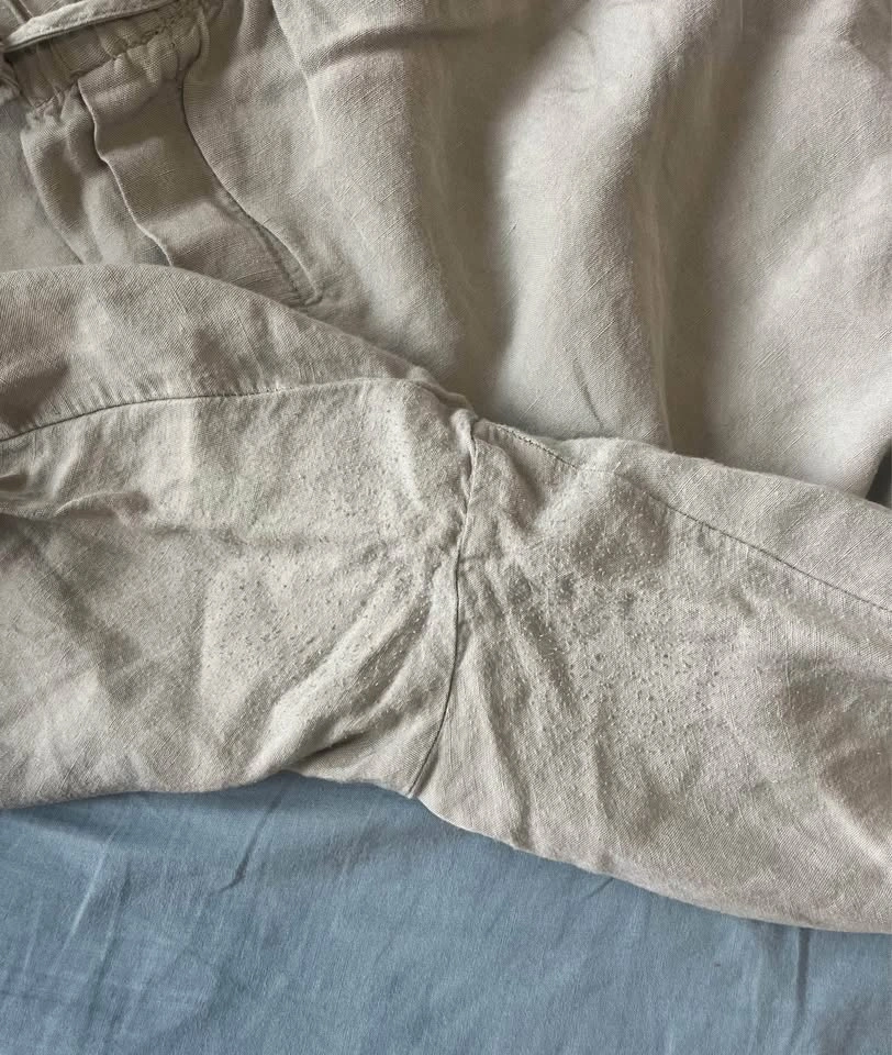 H&M Green Linen Pants - photo 4