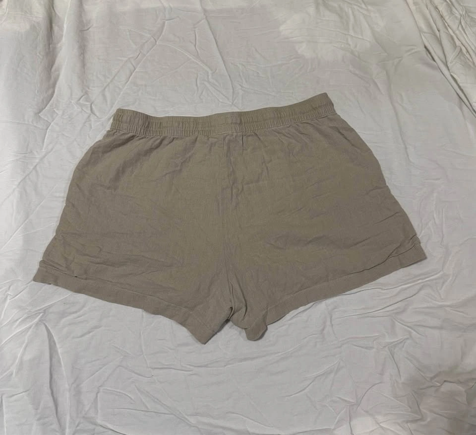 Tan Linen Shorts - photo 2