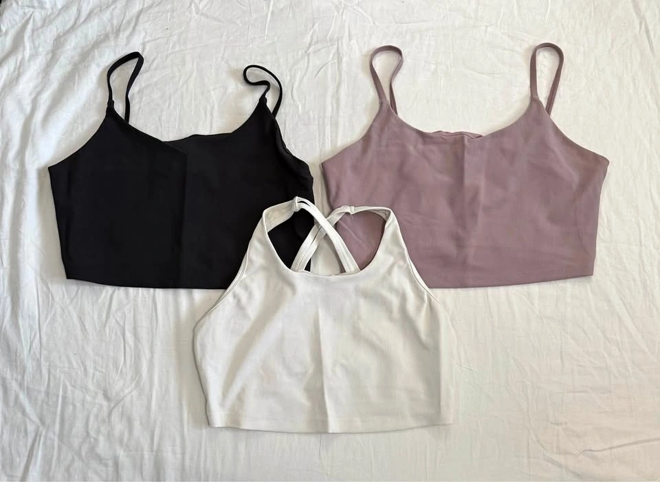BUNDLE Cropped Activewear Tanks