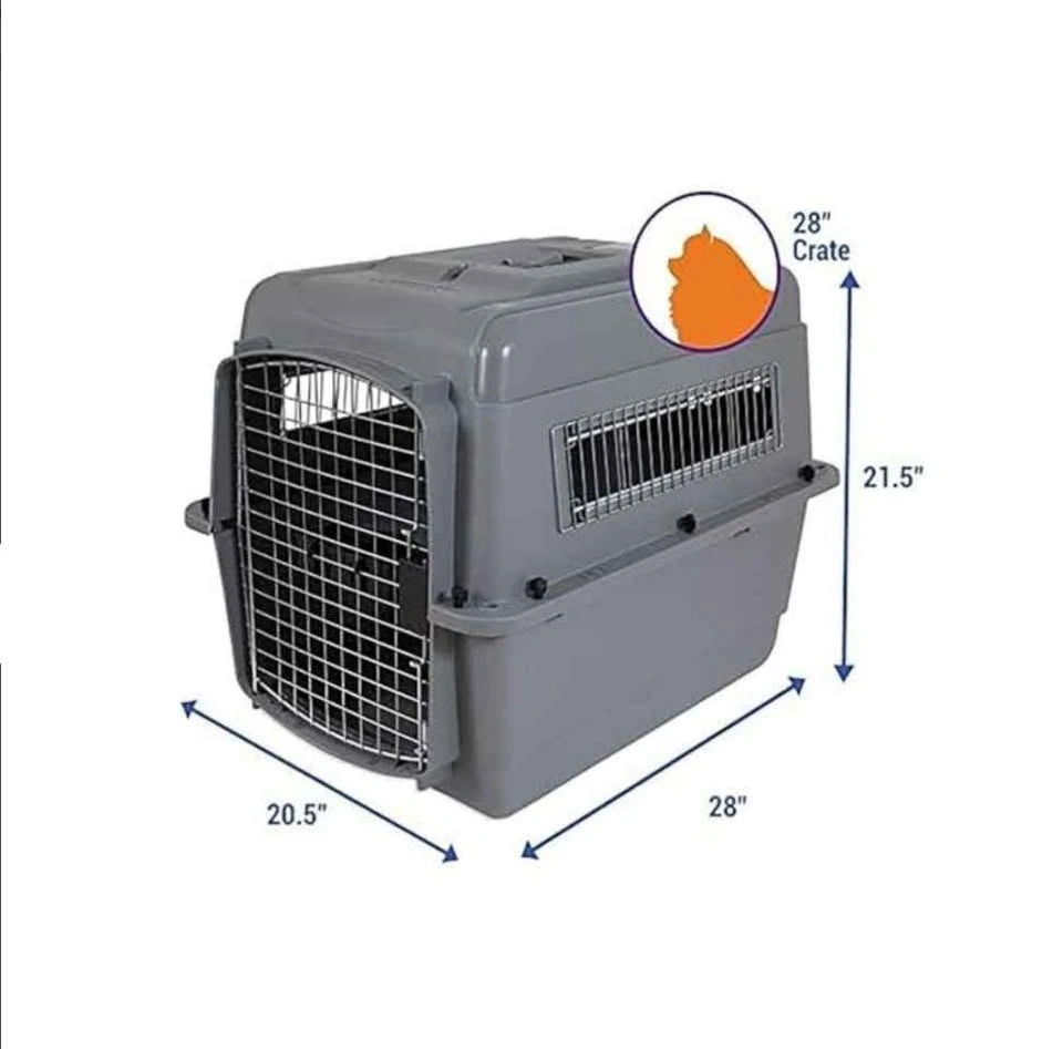Petmate Gray Pet Carrier - photo 2