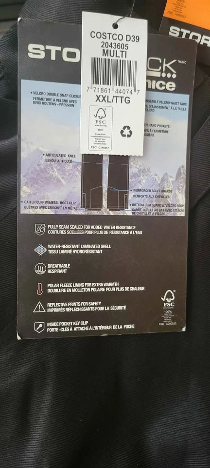 Men's Stormpack Sunice Snow Pants - Size XXL - photo 3