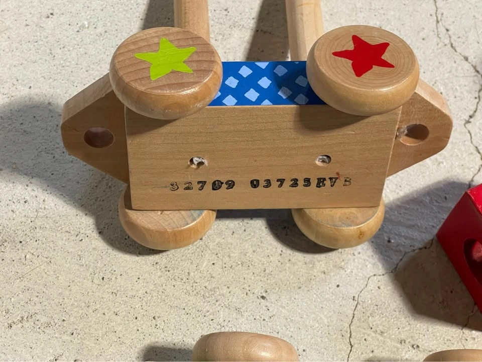 Wooden Train Stacking Toy - photo 5