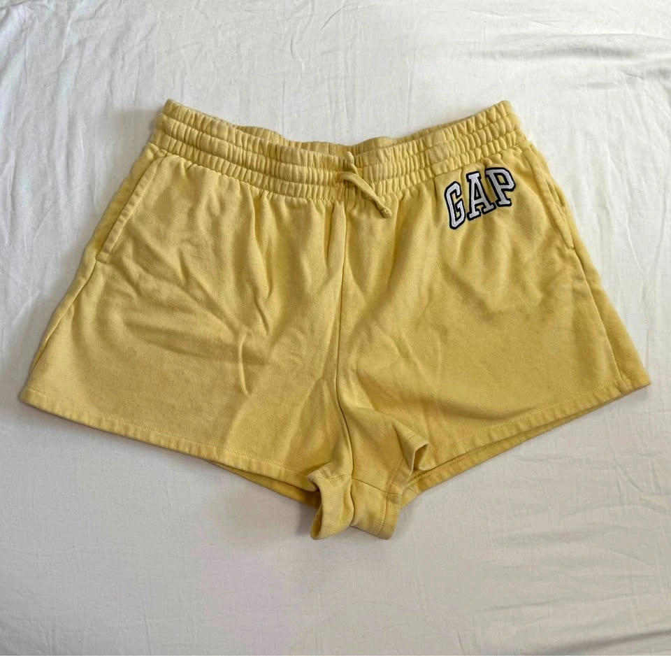 GAP Butter Yellow Sweatshorts