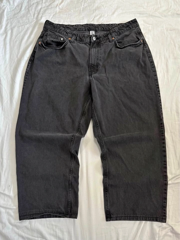 Low Waist Curvy Baggy Jeans
