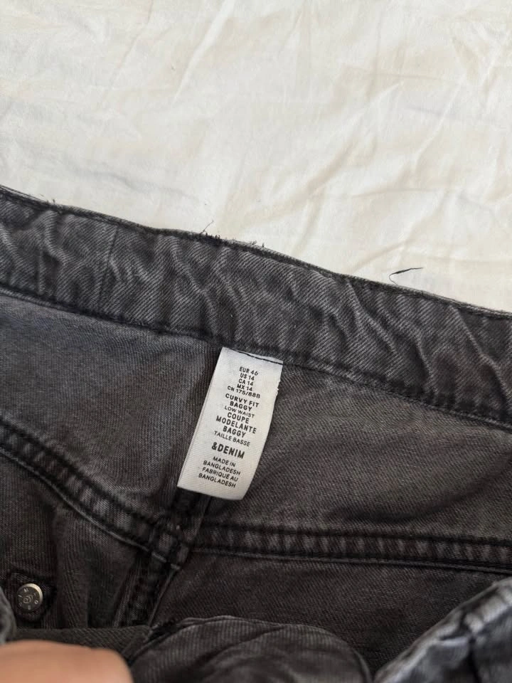Low Waist Curvy Baggy Jeans - photo 3